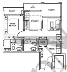 The Creek @ Bukit (D21), Condominium #399224241